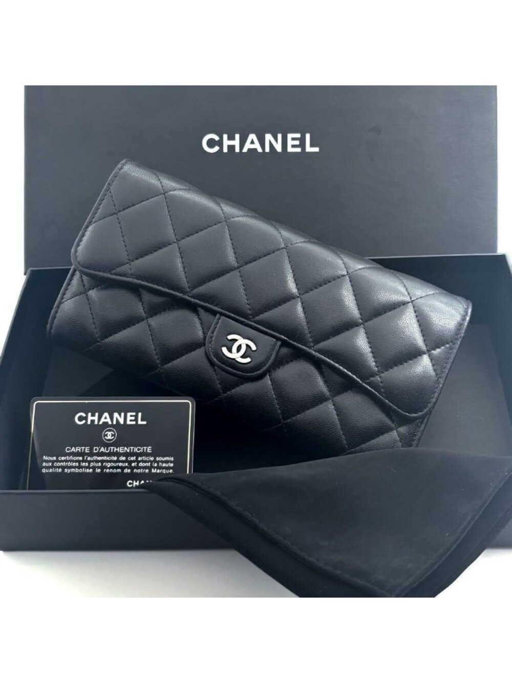 Chanel New Wallet Quilted Classic Flap Handbag